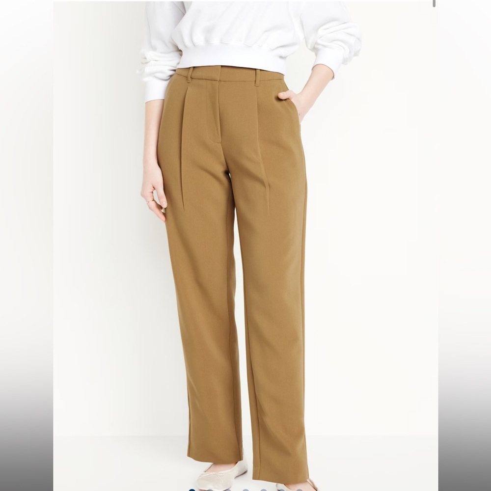 Old Navy Extra High-Waisted Taylor Trouser Straight Pants
